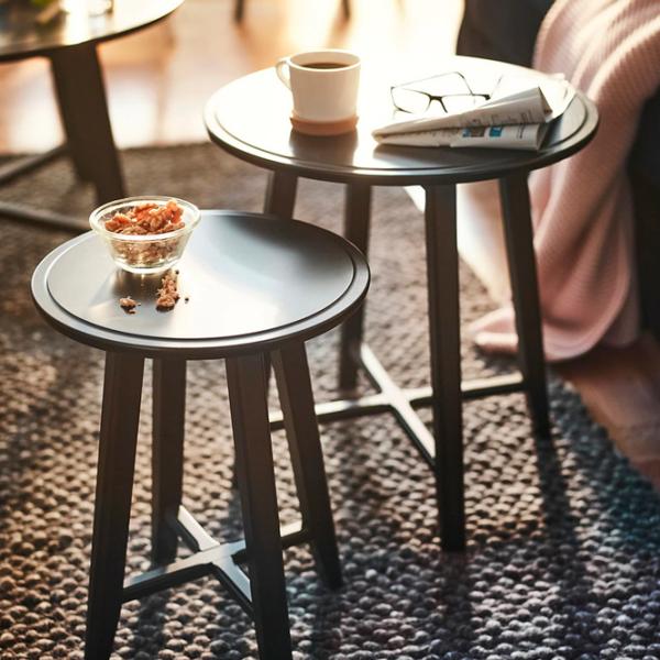 Măsuță de cafea Ikea Kragsta 5331078 Black photo 3