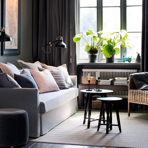 Măsuță de cafea Ikea Kragsta 5331078 Black photo 5