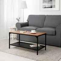 Журнальный столик Ikea Fjallbo 5290160 Черный photo 5