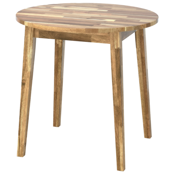 Set masă și scaune Ikea Nackanas Rotundă / Lemn / Wood photo 3