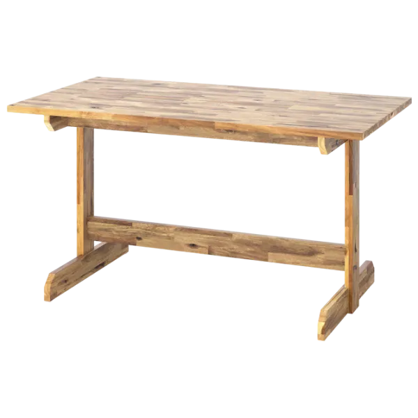 Set masă și scaune Ikea Nackanas/Bergmund/Nykvarn Dreptunghiulară / Lemn / Wood photo 2