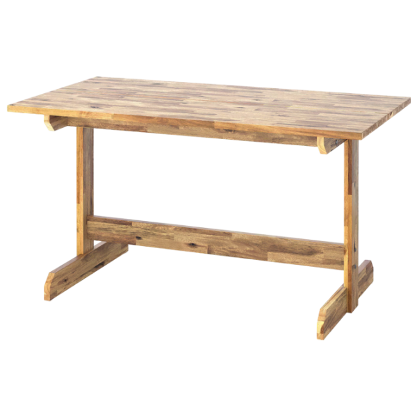 Set masă și scaune Ikea Nackanas/Bergmund/Nykvarn Dreptunghiulară / Lemn / Wood photo 2