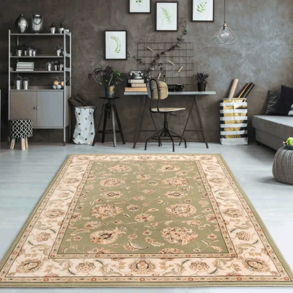 Covor Covoare Ungheni Bella Classic Beige Green / Lână photo 5