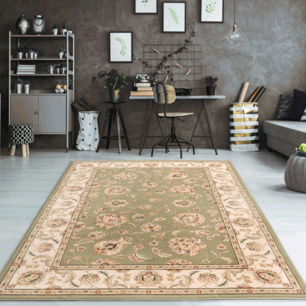 Covor Covoare Ungheni Bella Classic Beige Green / Lână photo 5