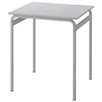 Обеденные стол со стульями Ikea Grasala/Ostano/Remmarn Квадратная / ДСП / Серый photo 2