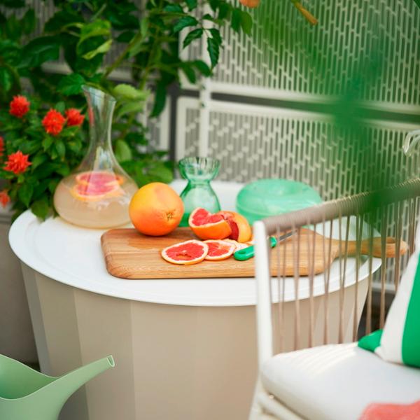 Măsuță de cafea Ikea Lagaskar 5634091 Beige photo 3