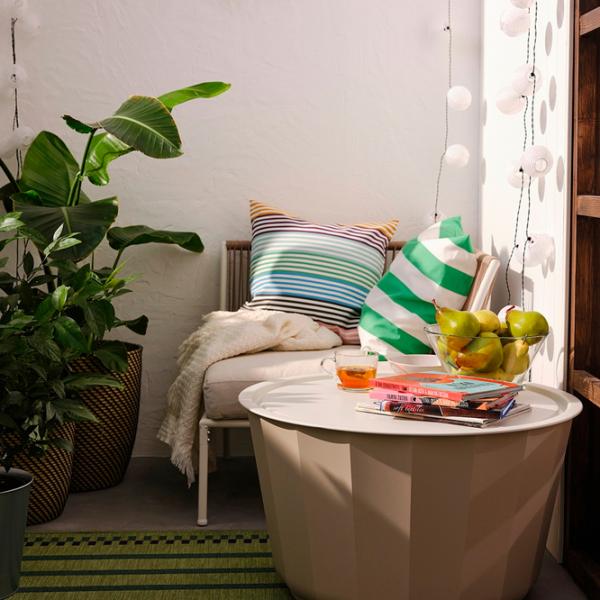 Măsuță de cafea Ikea Lagaskar 5634091 Beige photo 5