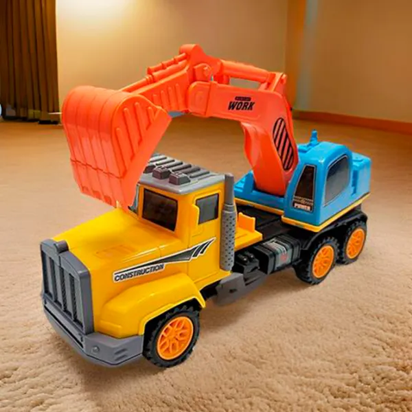 Грузовик Richi Tichi 37918 8600016737918  / / Черный Желтый photo 4 Грузовик Richi Tichi 37918 8600016737918  / / Черный Желтый photo 4