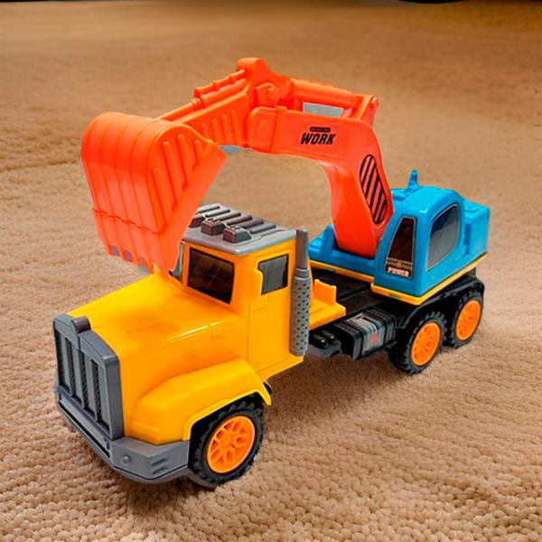 Грузовик Richi Tichi 37918 8600016737918  / / Черный Желтый photo 6 Грузовик Richi Tichi 37918 8600016737918  / / Черный Желтый photo 6