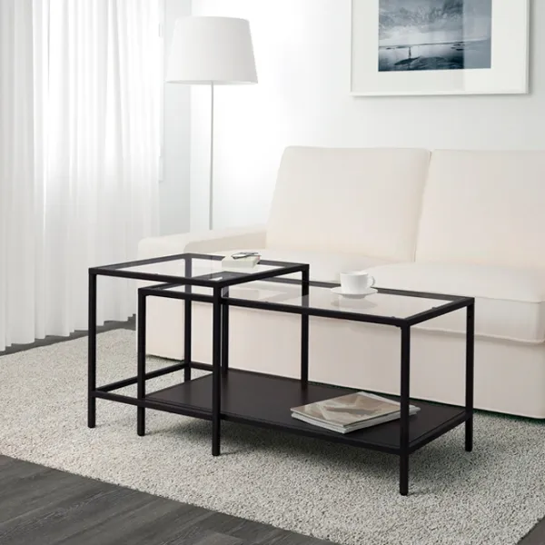 Măsuță de cafea Ikea Vittsjo 5290317 Black photo 2