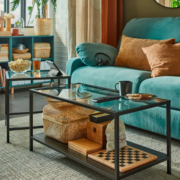 Măsuță de cafea Ikea Vittsjo 5290317 Black photo 6