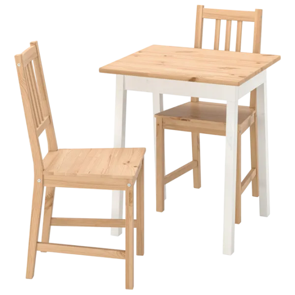 Обеденные стол со стульями Ikea Pinntorp Квадратная / Дерево / Wood photo 1 Обеденные стол со стульями Ikea Pinntorp Квадратная / Дерево / Wood photo 1
