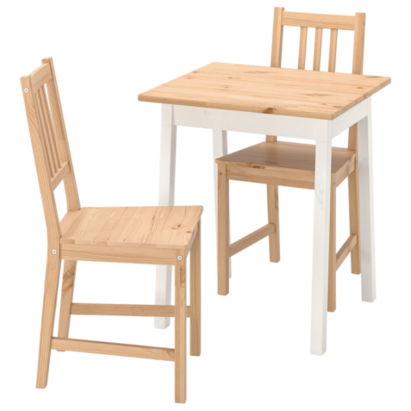 Обеденные стол со стульями Ikea Pinntorp Квадратная / Дерево / Wood photo 1 Обеденные стол со стульями Ikea Pinntorp Квадратная / Дерево / Wood photo 1