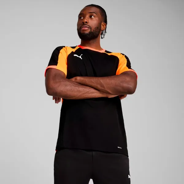 Tricou pentru bărbați Puma IndividualLIGA Jersey 100% poliester / Black photo 3