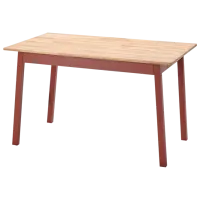Set masă și scaune Ikea Pinntorp Pătrată / Lemn / Wood photo 2