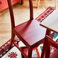 Set masă și scaune Ikea Pinntorp Pătrată / Lemn / Wood photo 6