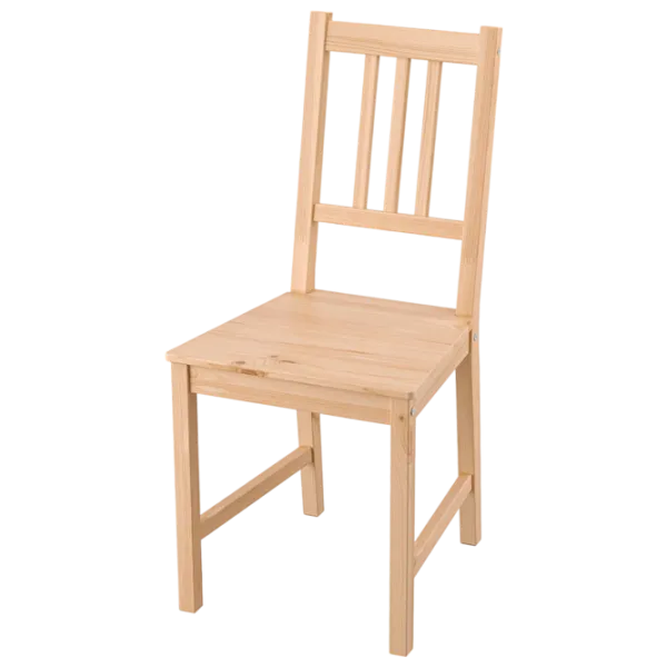 Set masă și scaune Ikea Pinntorp Dreptunghiulară / Lemn / White photo 2