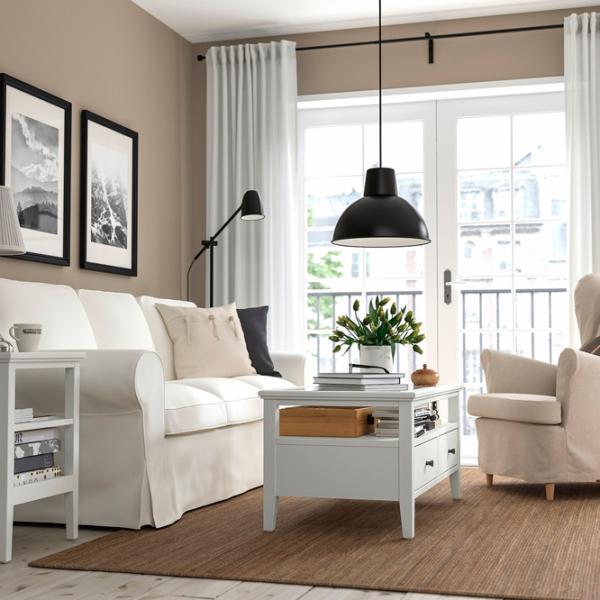 Măsuță de cafea Ikea Idanas 5671393 White photo 3