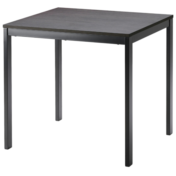 Set masă și scaune Ikea Norberg/Teodores Dreptunghiulară / PAL / Black photo 3