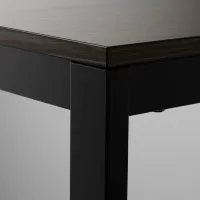 Set masă și scaune Ikea Norberg/Teodores Dreptunghiulară / PAL / Black photo 4