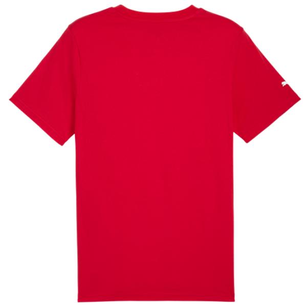 Tricou pentru bărbați Puma Ferrari Race Tonal Big Shield Tee 100% bumbac / Red photo 3