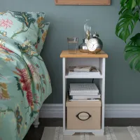 Măsuță de cafea Ikea Skruvby 5658017 White photo 3