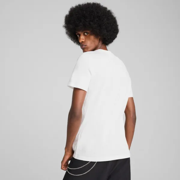 Футболка для мужчин Puma Ferrari Race Tonal Big Shield Tee 100% хлопок / Белый photo 4 Футболка для мужчин Puma Ferrari Race Tonal Big Shield Tee 100% хлопок / Белый photo 4