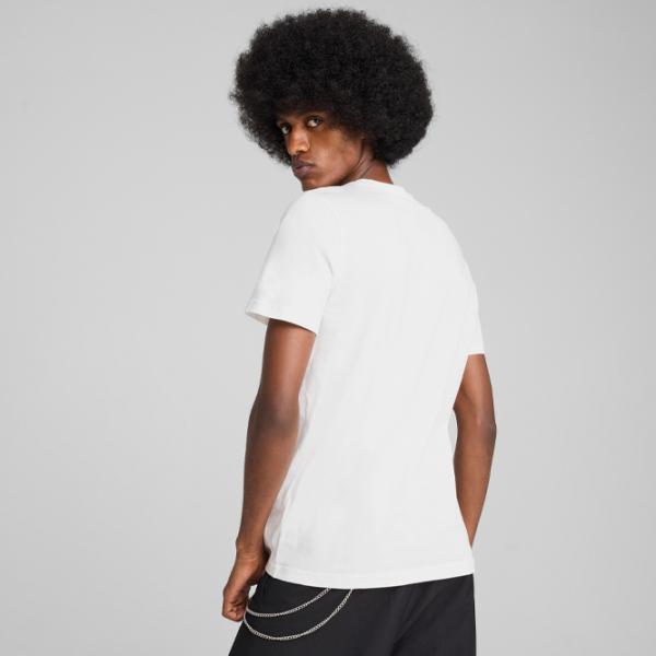 Футболка для мужчин Puma Ferrari Race Tonal Big Shield Tee 100% хлопок / Белый photo 4 Футболка для мужчин Puma Ferrari Race Tonal Big Shield Tee 100% хлопок / Белый photo 4