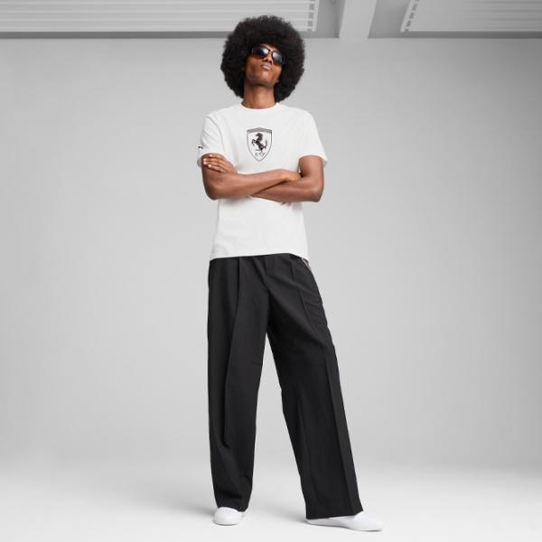 Футболка для мужчин Puma Ferrari Race Tonal Big Shield Tee 100% хлопок / Белый photo 5 Футболка для мужчин Puma Ferrari Race Tonal Big Shield Tee 100% хлопок / Белый photo 5