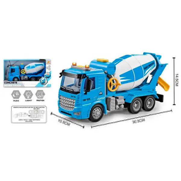 Бетономешалка Richi Tichi 68656 8600023668656  / / Желтый Синий photo 4