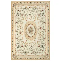 Covor Covoare Ungheni Bella Classic Beige Green / Lână