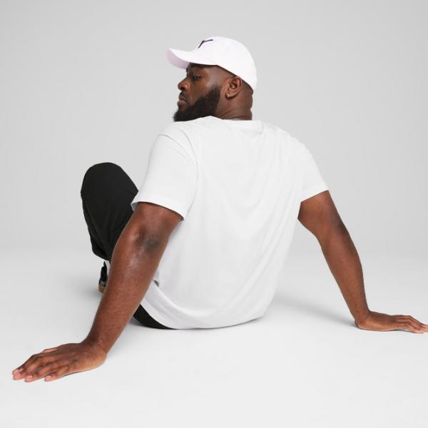 Tricou pentru bărbați Puma Ess Small Logo Tee 100% bumbac / White photo 4