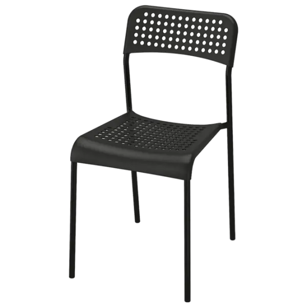 Обеденные стол со стульями Ikea Sandsberg/Adde Прямоугольная / ДСП / Черный photo 2
