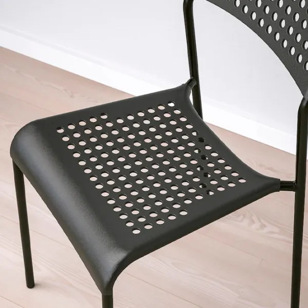 Обеденные стол со стульями Ikea Sandsberg/Adde Прямоугольная / ДСП / Черный photo 4