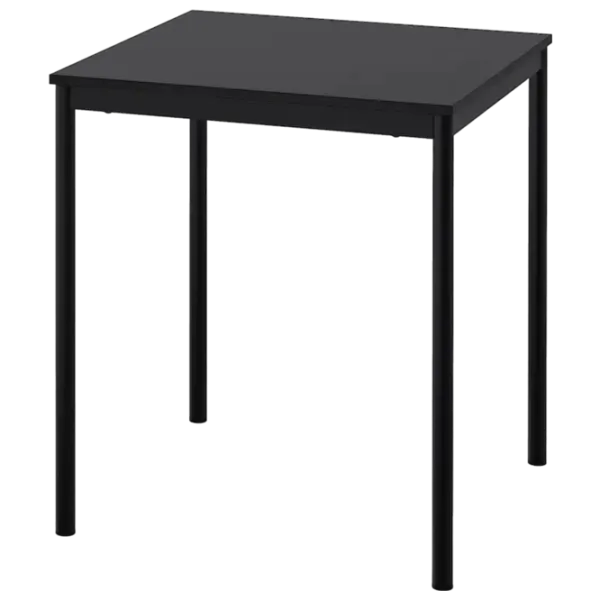 Обеденные стол со стульями Ikea Sandsberg/Adde Прямоугольная / ДСП / Черный photo 5