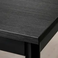 Set masă și scaune Ikea Sandsberg/Adde Dreptunghiulară / PAL / Black photo 6