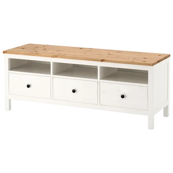 Тумба под телевизор Ikea Hemnes 57 x 148 x 47см / ДСП photo 1