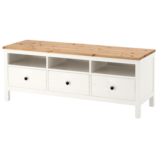 Тумба под телевизор Ikea Hemnes 57 x 148 x 47см / ДСП photo 1