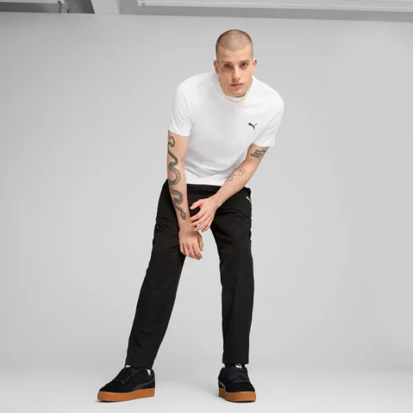 Футболка для мужчин Puma Ess Small Logo Tee 100% хлопок / Белый photo 5 Футболка для мужчин Puma Ess Small Logo Tee 100% хлопок / Белый photo 5