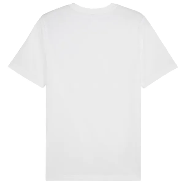 Футболка для мужчин Puma Ess Small Logo Tee 100% хлопок / Белый photo 2 Футболка для мужчин Puma Ess Small Logo Tee 100% хлопок / Белый photo 2