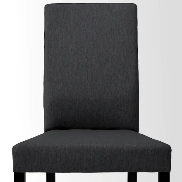 Set masă și scaune Ikea Nordviken/Kattil/Knisa Dreptunghiulară / PAL / Black photo 5