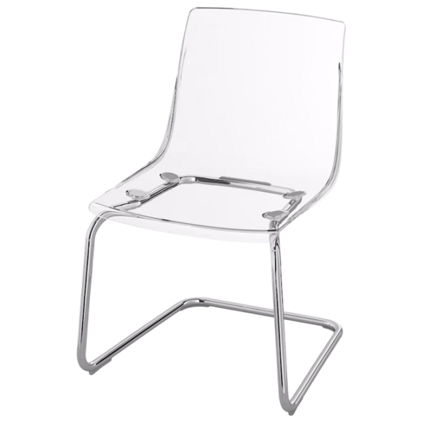 Set masă și scaune Ikea Docksta/Tobias Rotundă / PAL / White photo 2