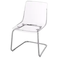 Set masă și scaune Ikea Docksta/Tobias Rotundă / PAL / White photo 2