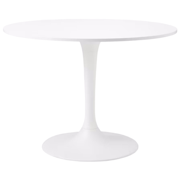 Set masă și scaune Ikea Docksta/Tobias Rotundă / PAL / White photo 3