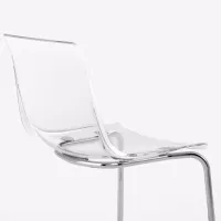Set masă și scaune Ikea Docksta/Tobias Rotundă / PAL / White photo 5