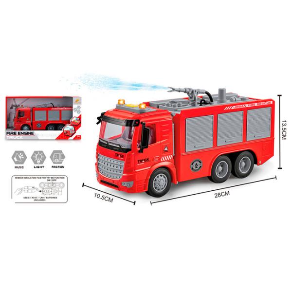 Грузовик Richi Tichi 668700 8600023668700  / / Серый Красный photo 4 Грузовик Richi Tichi 668700 8600023668700  / / Серый Красный photo 4