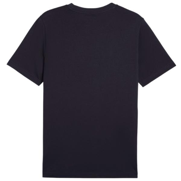 Tricou pentru bărbați Puma Ess Small Logo Tee 100% bumbac / Navy photo 2