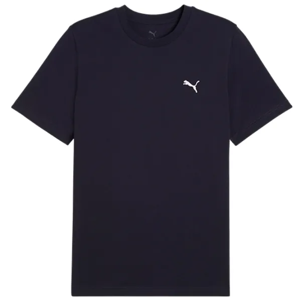Tricou pentru bărbați Puma Ess Small Logo Tee 100% bumbac / Navy photo 1