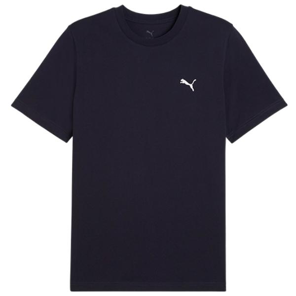 Tricou pentru bărbați Puma Ess Small Logo Tee 100% bumbac / Navy photo 1