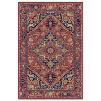 Ковер Covoare Ungheni Bella Classic Бордовый / Шерсть